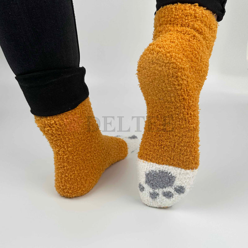 Cat paw socks