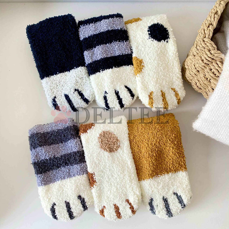 Cat paw socks